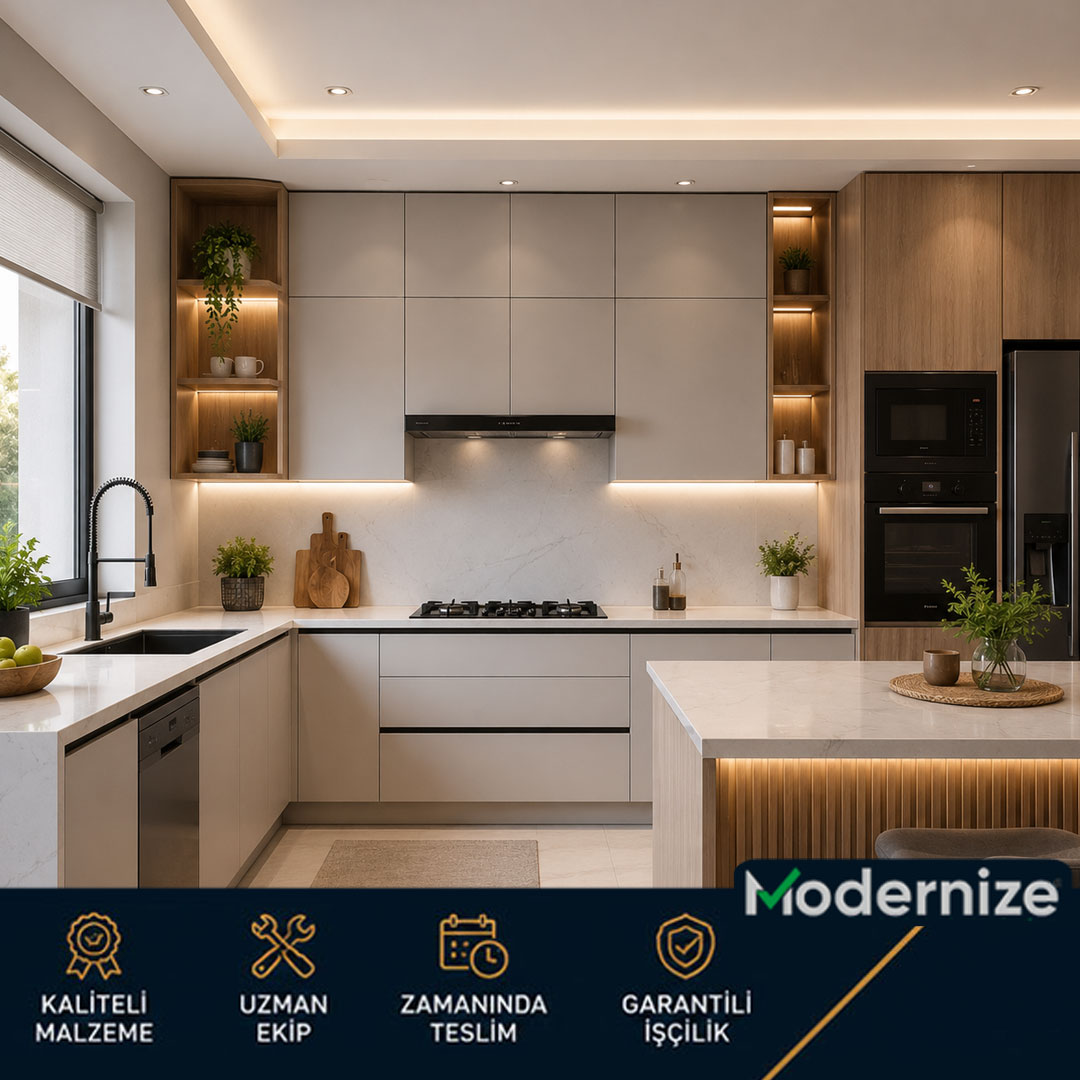 Kuşadası Mutfak Tadilatı ve Yenileme