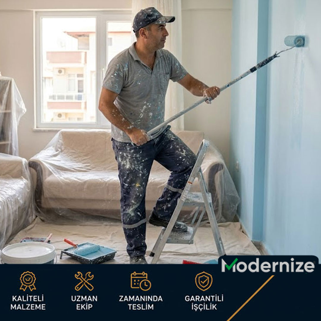 Kuşadası Apartman Dairesi Boya Badana